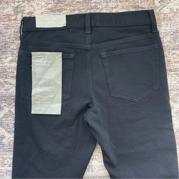 NWT Everlane Slim 4-way Stretch Jean